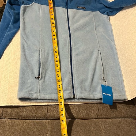 Columbia Kids Blue Fleece Jacket - Picture 5 of 14